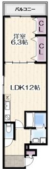 フジパレス三住町A棟の間取り画像
