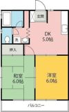 亀井ハイツの間取り画像
