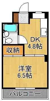 ギャランドラ藤田の間取り画像
