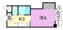ジョイフル南江戸の間取り画像