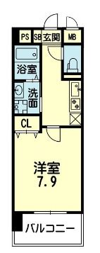 Beau rivage白山の間取り画像