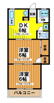 ピュアシティの間取り画像