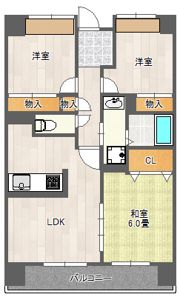 サニークレスト平野西脇の間取り画像