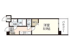 WESTIN ISHIUCHIの間取り画像