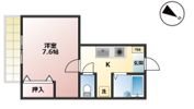 コンフォートワンの間取り画像