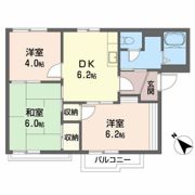 コーポ木谷の間取り画像