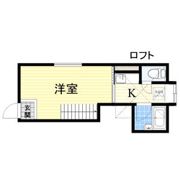シャトーイン蛍池1の間取り画像