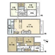 向原戸建の間取り画像