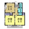 ハイツSAKURA Ⅰの間取り画像
