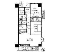 豊中パーク・レジデンスの間取り画像