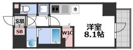 Metrosa谷町六丁目Northの間取り画像