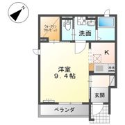 ハッピーハイムの間取り画像