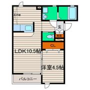 ラ・グラシューズの間取り画像