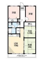 第2五福マンションの間取り画像