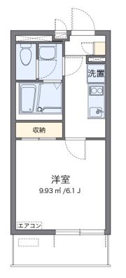 クレイノ栞の間取り画像