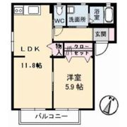 テンダーヴィラA棟の間取り画像