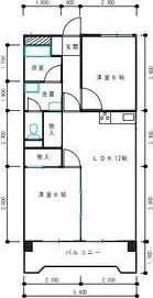 コーポナリタの間取り画像