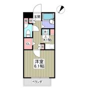 パインコート行徳の間取り画像