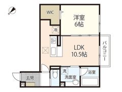 D-room中筋Ⅱの間取り画像