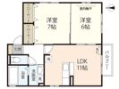 フォンテーヌの間取り画像