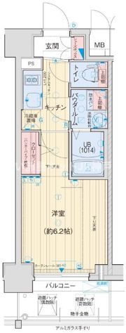 アドバンス神戸マーレの間取り画像