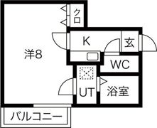 リブレア白金A棟の間取り画像