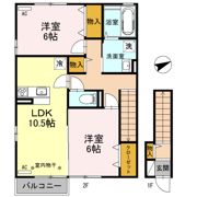 プレシャス藤岡 Aの間取り画像