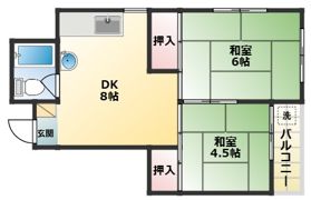 山口マンションの間取り画像