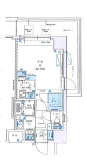 グランリーヴェル横濱和田町ELMOの間取り画像