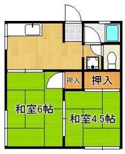 斎藤アパートの間取り画像