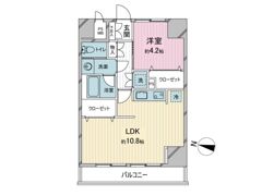 永谷リヴュール新宿の間取り画像