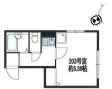 カルペディエム横浜前里の間取り画像