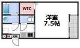 CASA南巽WESTの間取り画像