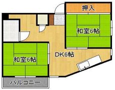 サンクレスト小倉の間取り画像