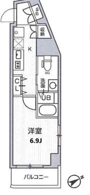 ラヴィエント南千住Ⅴの間取り画像