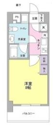 アプリーレ京町堀の間取り画像