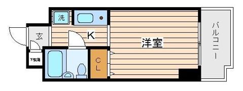 日興パレス横浜西の間取り画像