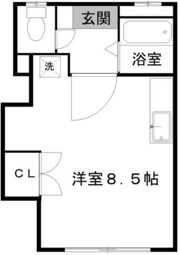 川島ハイムⅡの間取り画像