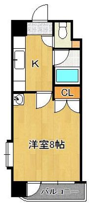 ニューサンリバー6番館の間取り画像