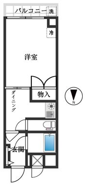 セントヒルズ本郷弥生の間取り画像