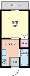 コート東ハゼIの間取り画像