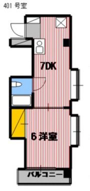 レジデンス古田の間取り画像