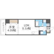 ACT DOORS 天六の間取り画像