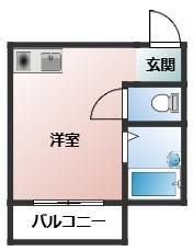 メビウス香里レジデンスの間取り画像