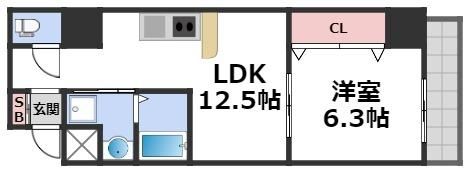 ルミエール堂ヶ芝の間取り画像