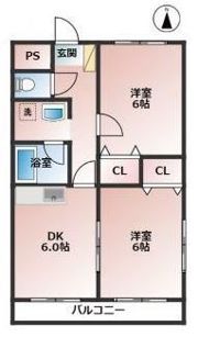 レジデンスイトウの間取り画像