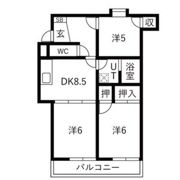 パークス角五郎の間取り画像