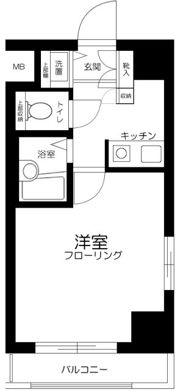 ルーブル中野南台の間取り画像