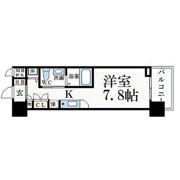 エスリード御堂筋梅田の間取り画像