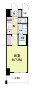 Metrosa京町堀の間取り画像